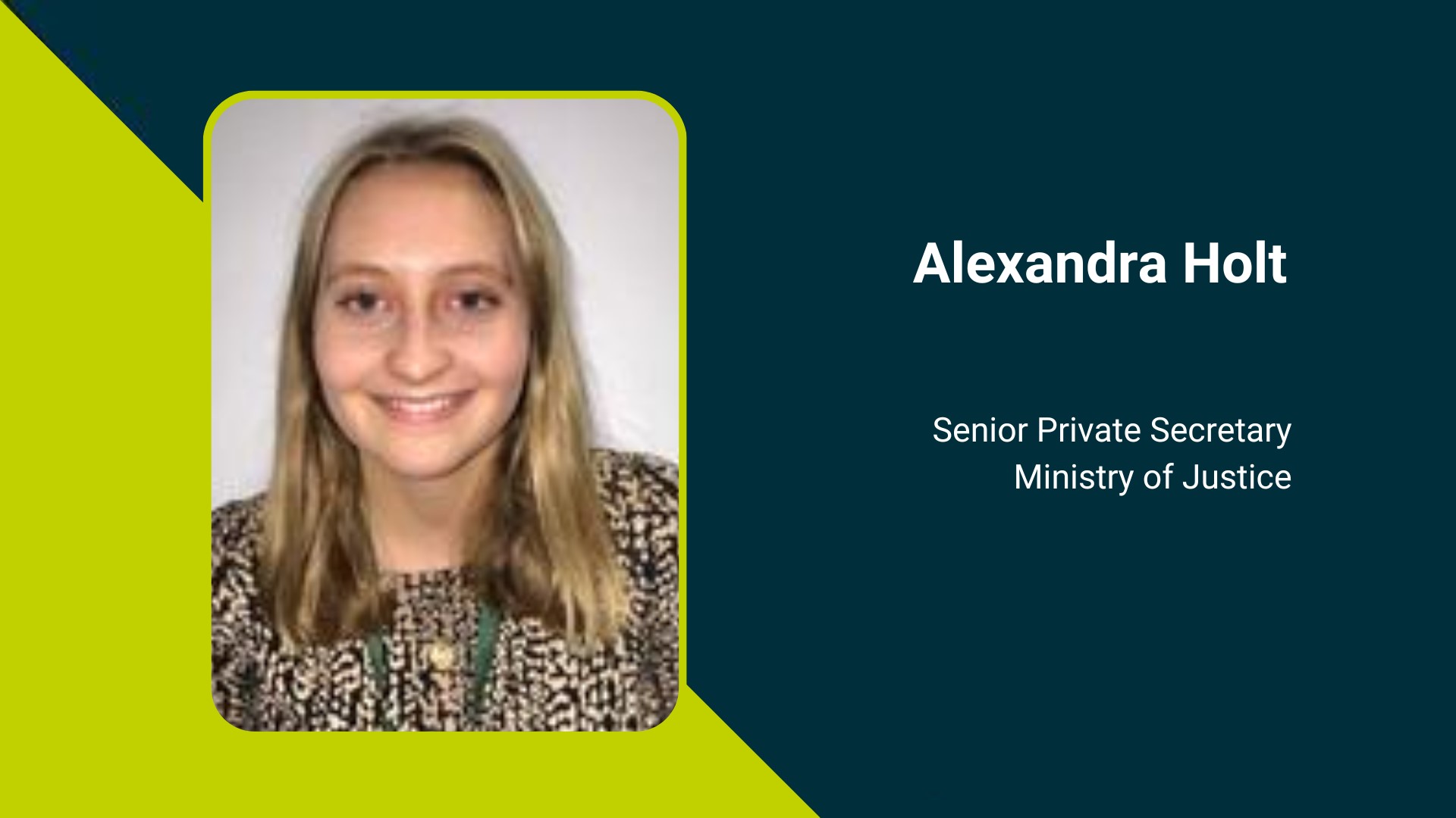 CSaP Fellow Alexandra Holt