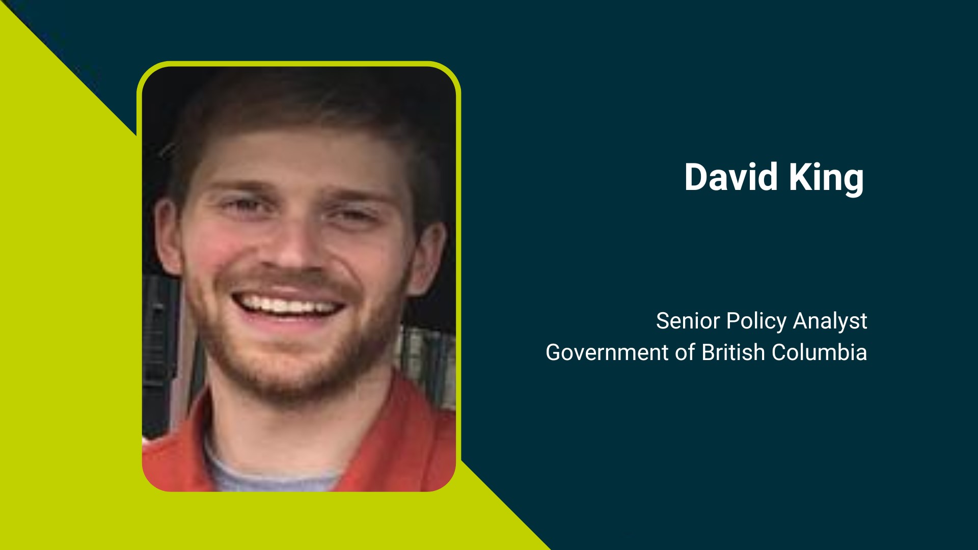 CSaP Fellow David King