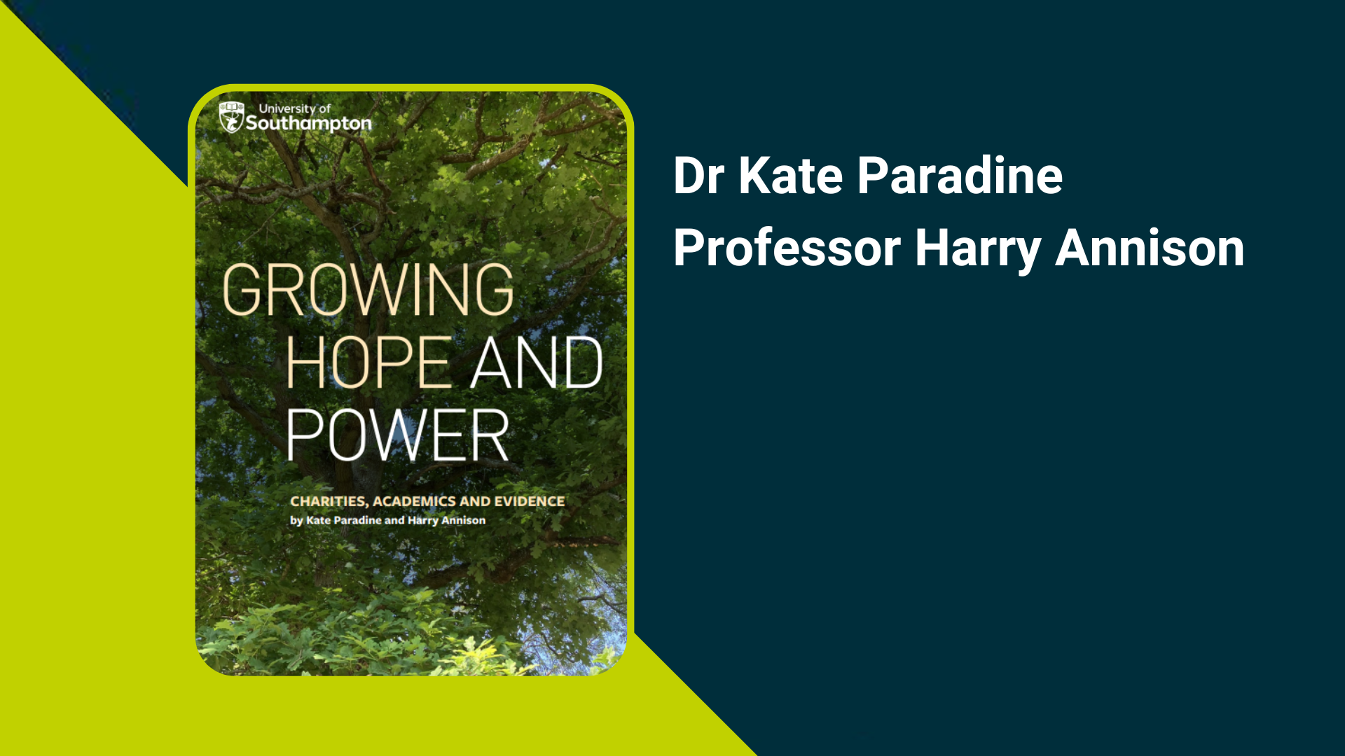 Growing hope and power