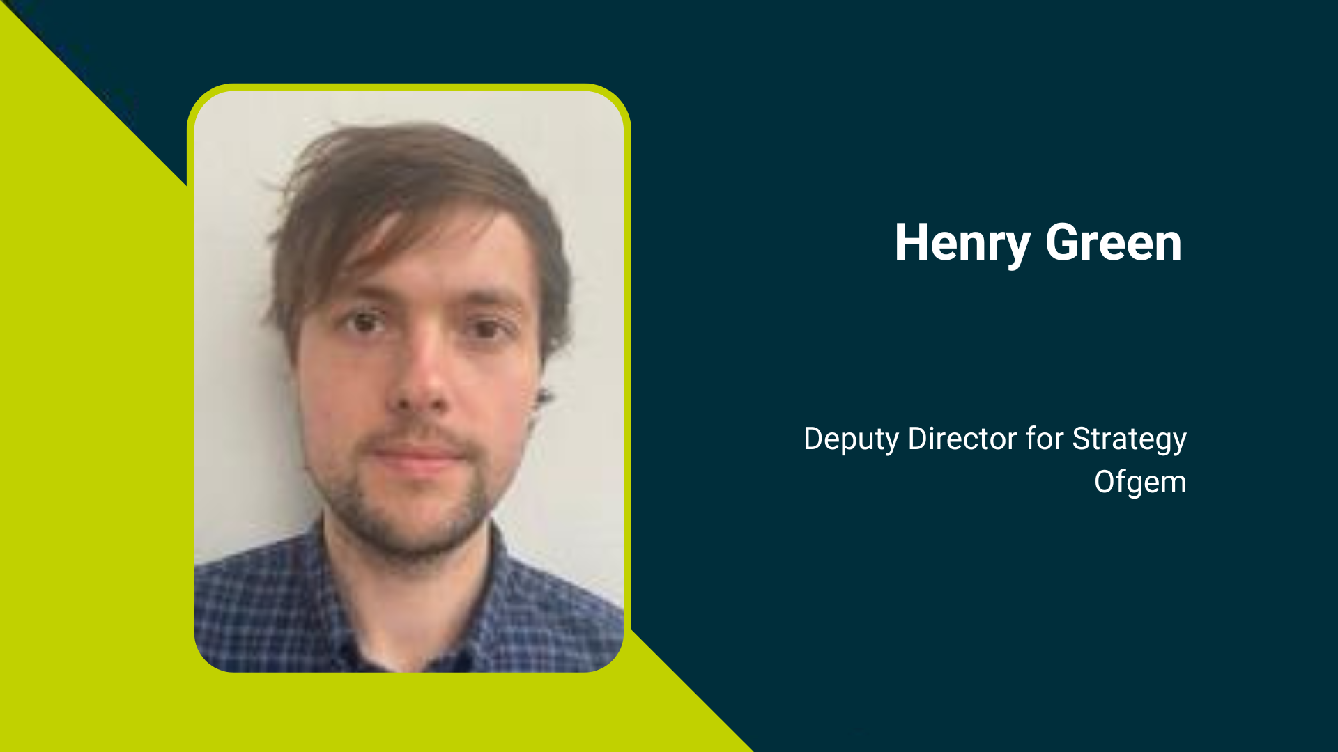 CSaP Fellow Henry Green