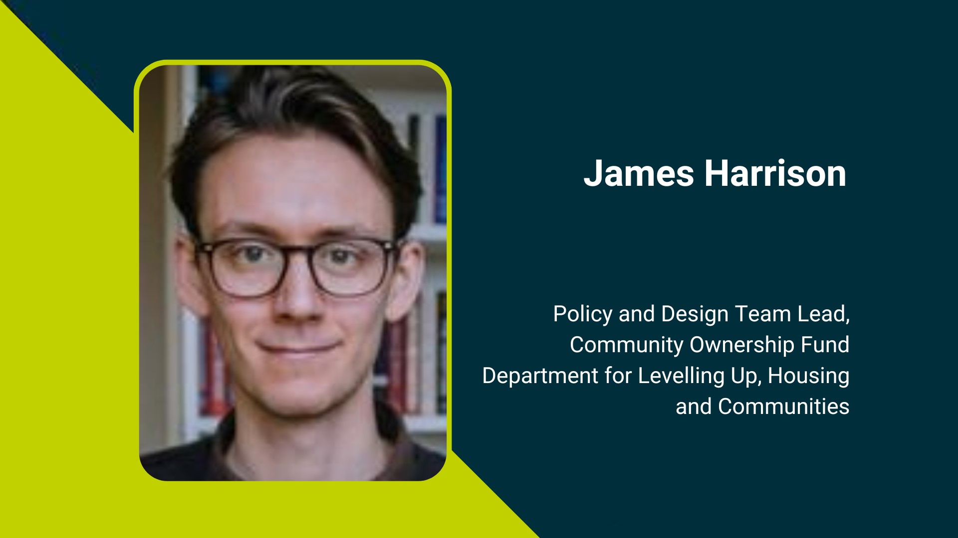 CSaP Fellow James Harrison