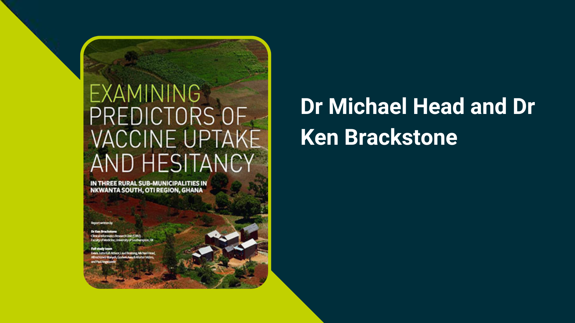 Examining predictors of vaccine uptake and hesitancy