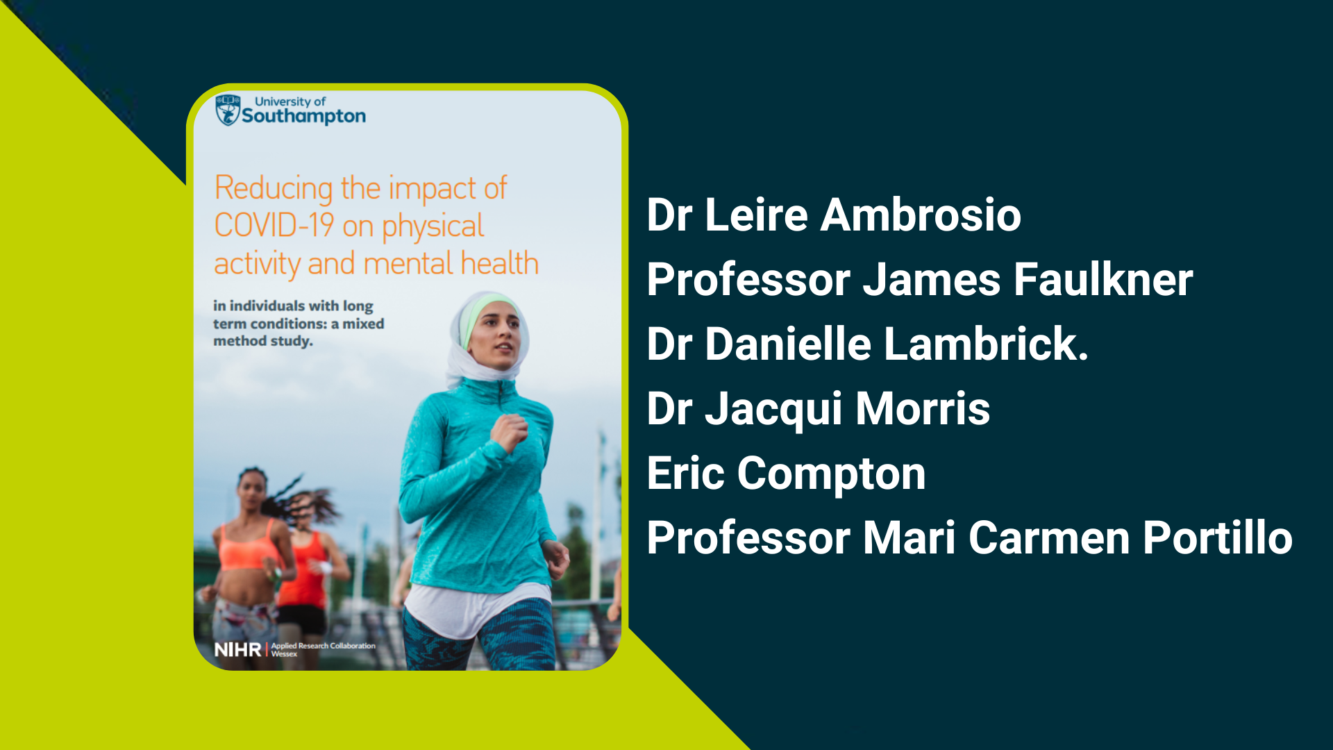 The impact of COVID on health in those with LTCs