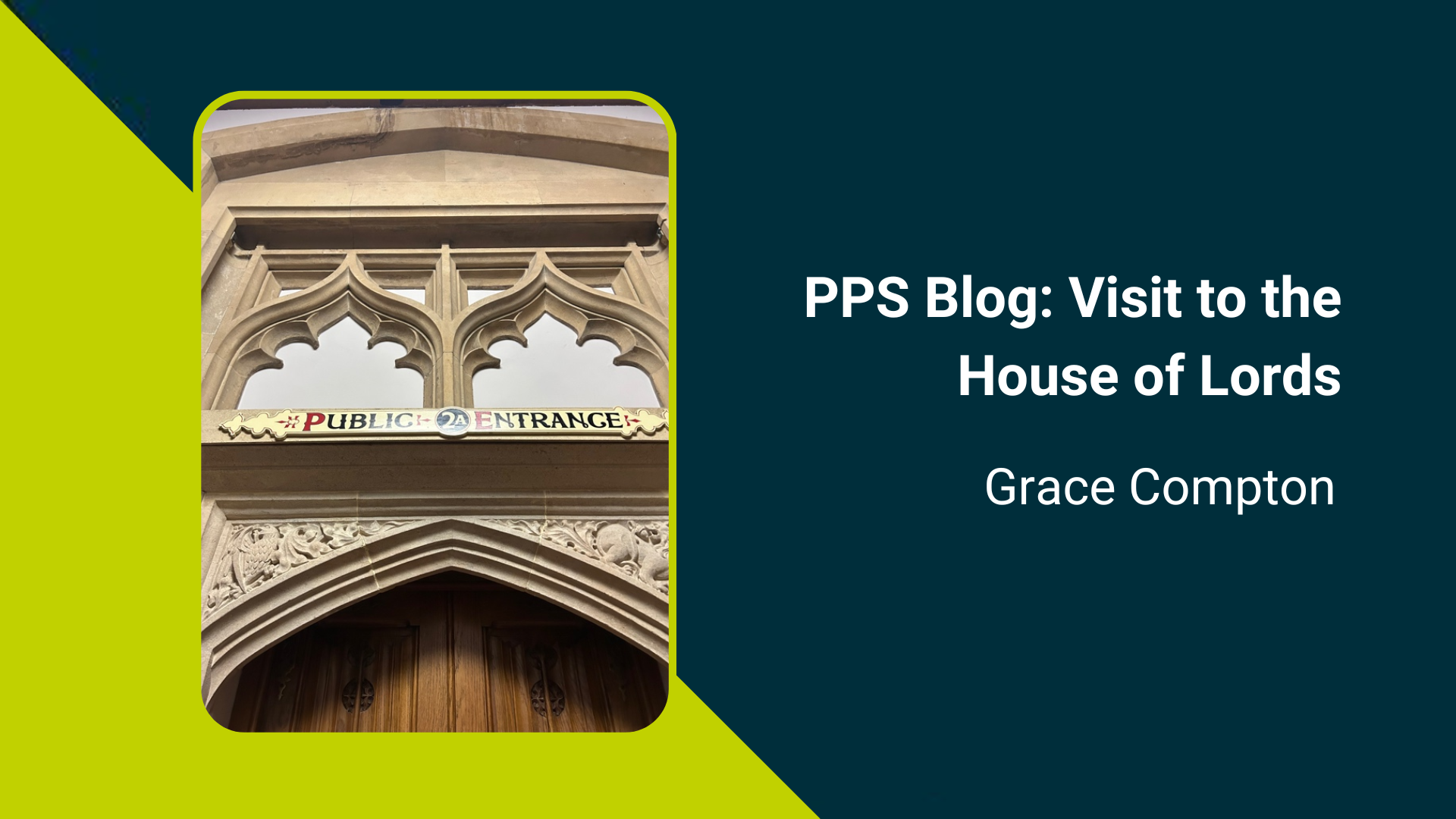 House of Lords Visit