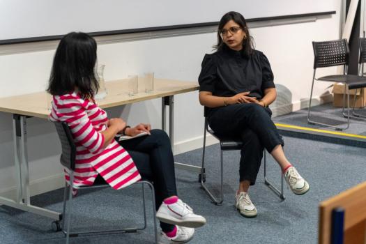 Dr Kai Syng Tan and Nausheen Khan