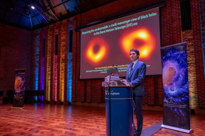 Dr Felix Haehl opening the event