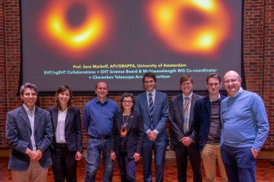 Prof Markoff with the STAG Management Committee and Prof Wright