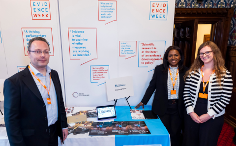 Evidence Week Picture: Prof. Stuart Middleton, Prof. Pamela Ugwudike, Tiffany Withers