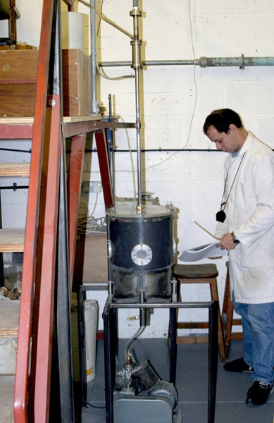 Air-sand erosion rig