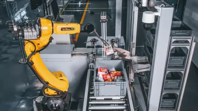 Robot doing a task