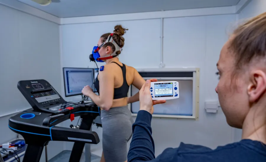 Monitoring internal core temperature