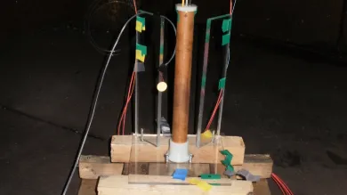 A fibre Bragg grating field test