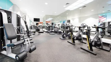 Orion Point gym with a range of fitness equipment 
