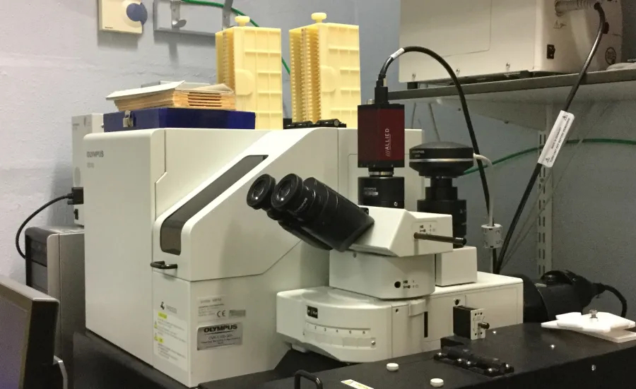 Olympus slide scanner