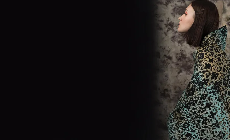 Textile design from student on the MA Textile Design course