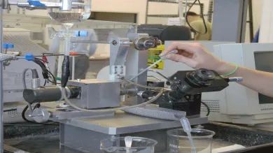 µ-abrasion equipment
