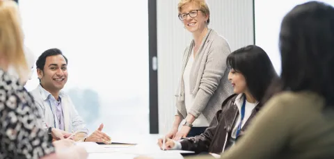 Postgraduate researchers at an NCRM workshop