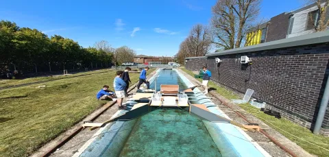 Chilworth freshwater fish holding facility operating