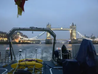 3D Chirp post-deployment on the River Thames