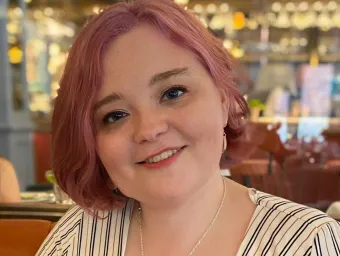 Archaeology student Olivia Keegan Carr