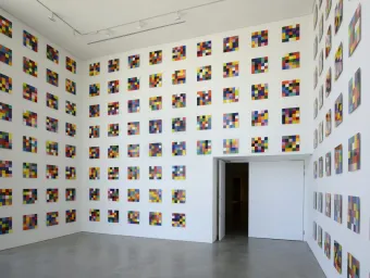 2018 artist rooms exhibition by Gerhard Richter at the John Hansard Gallery.