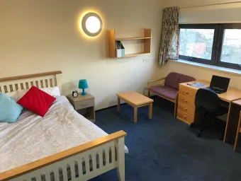 A 1 bed flat at Glen Eyre Hall