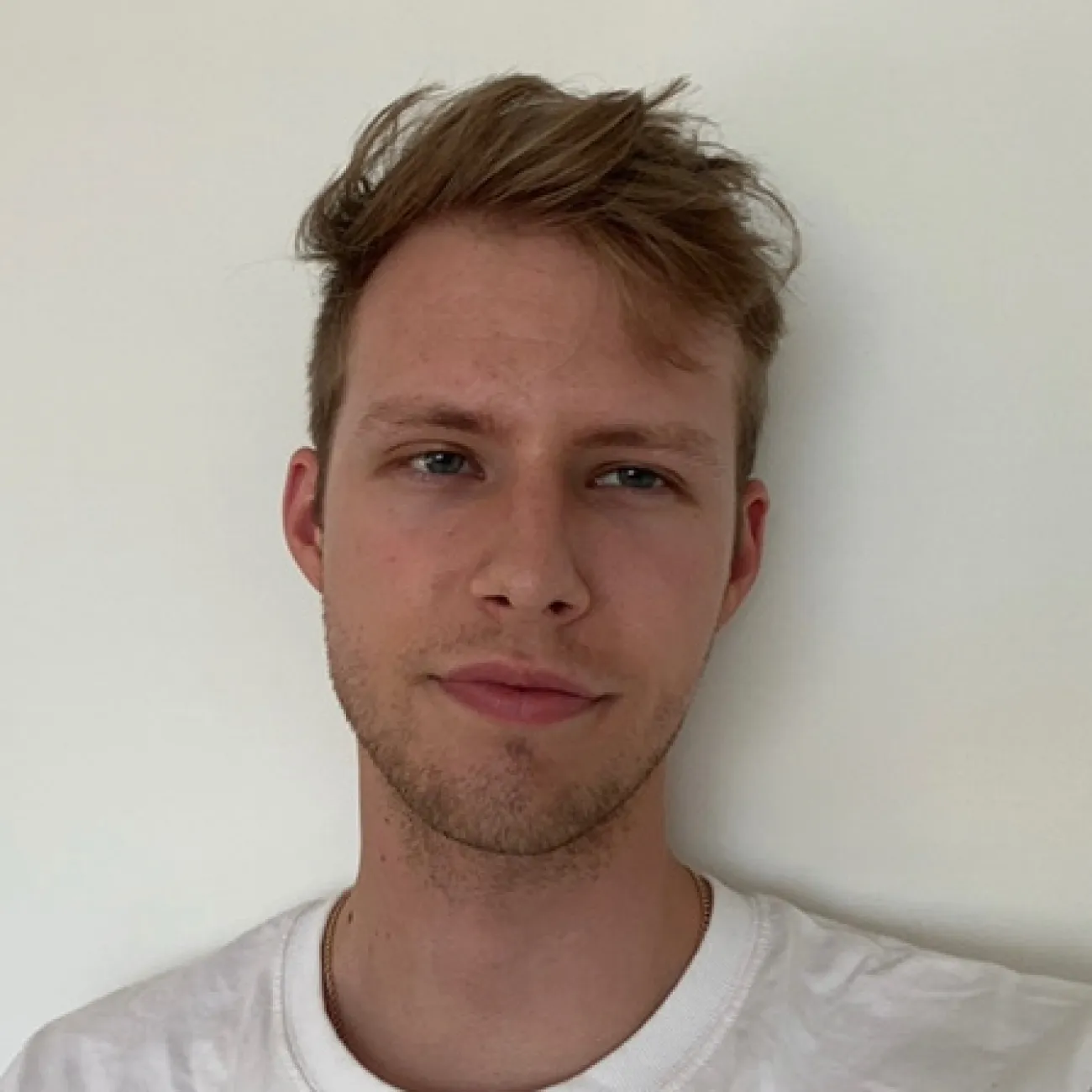 Head and shoulders image of history and politics student Alex Woods