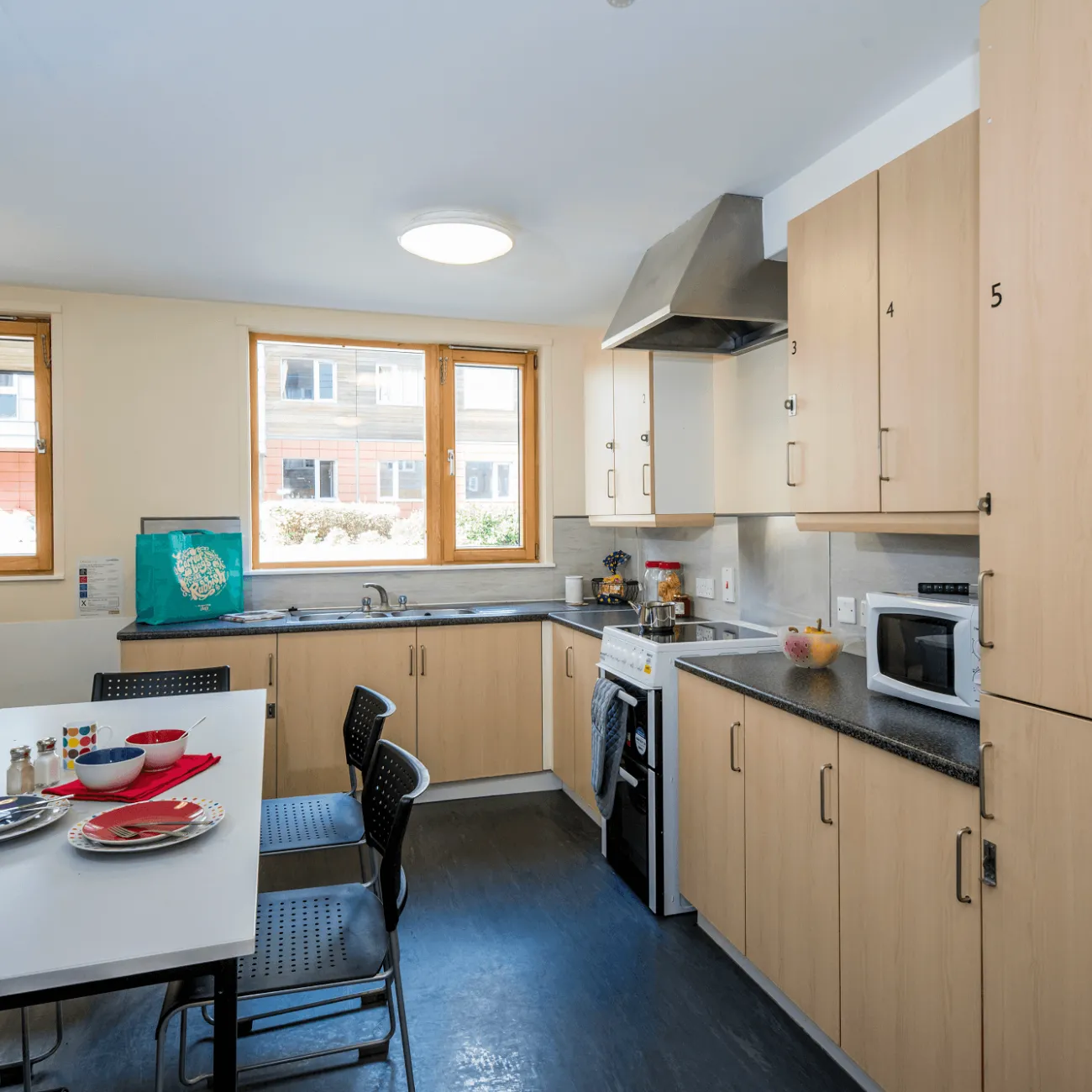 A kitchen at Wessex Lane.