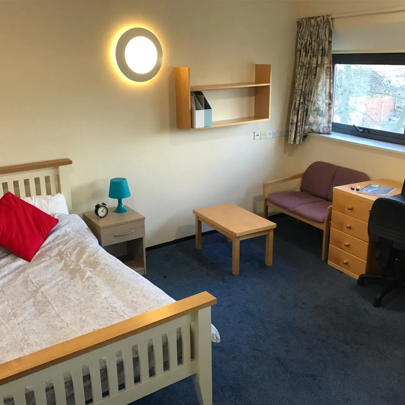 A 1 bed flat at Glen Eyre Hall