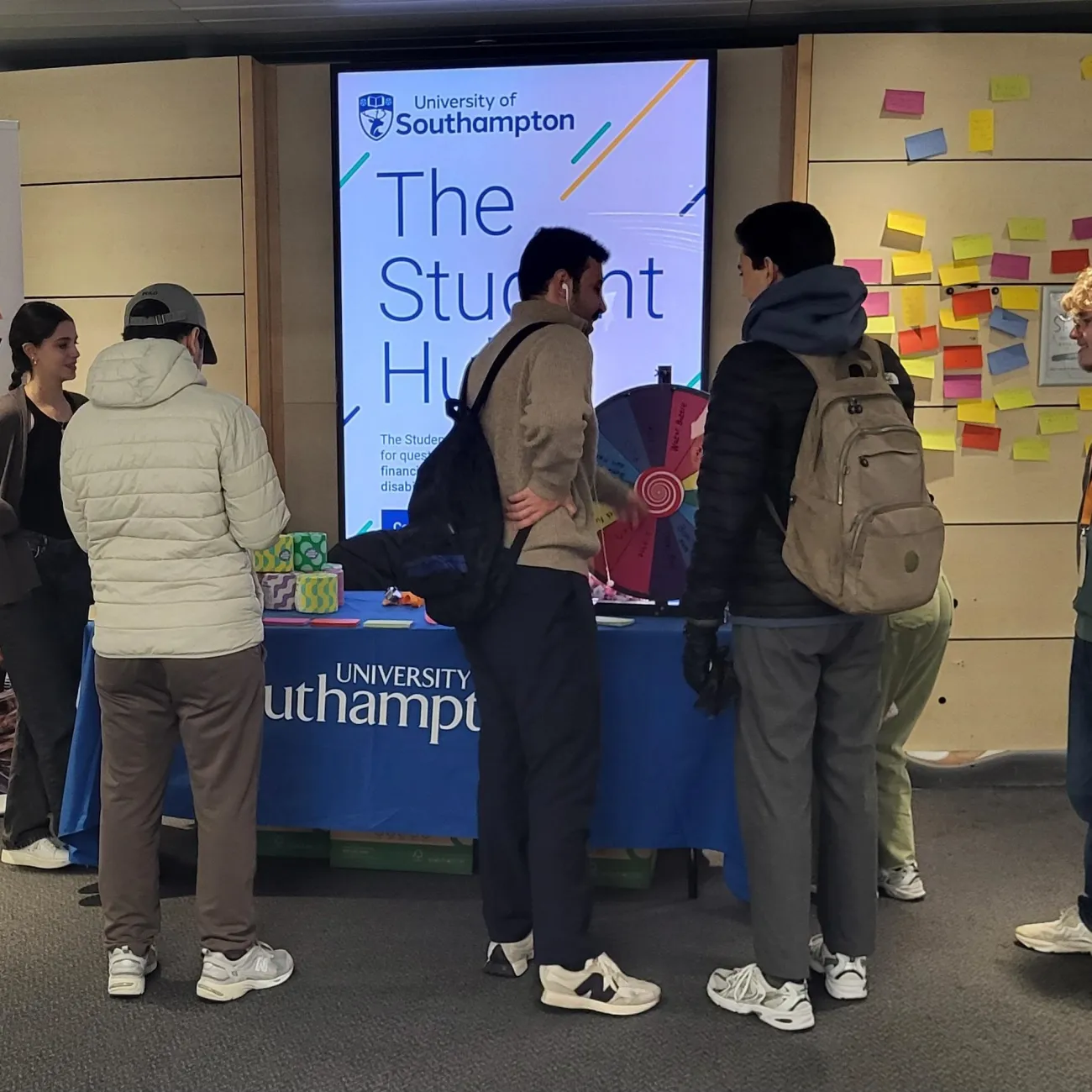 Student Money Champions stall