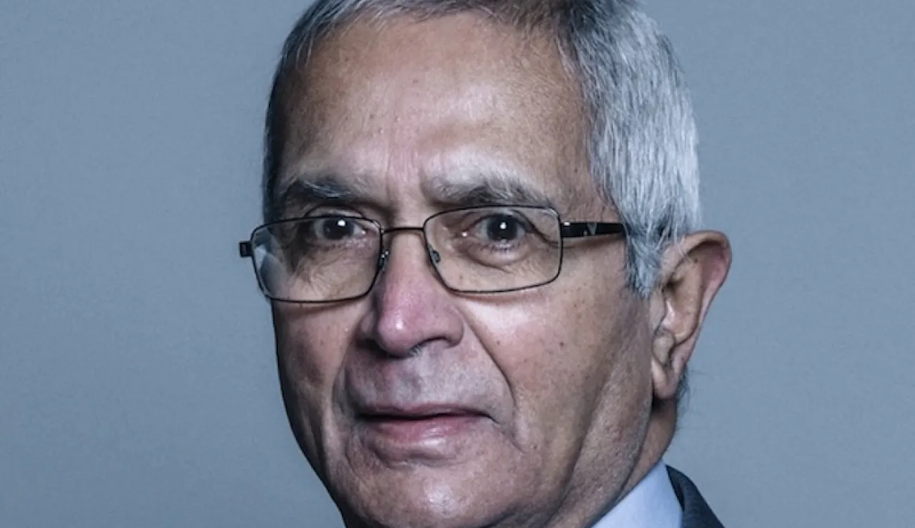 Portrait of Lord Dholakia