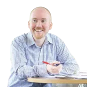 Cutout head and shoulders of Professor Simon Kemp