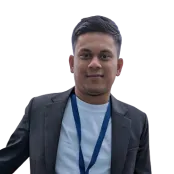 Cutout head and shoulders of Karthik Saravan 