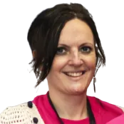 Head and shoulders cutout of Dr Claire Clarkin