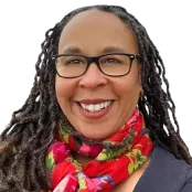 Head and shoulders cutout of Margarita Ononaiye