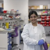 MSc Cancer Biology and Immunology student, Ishani Saha